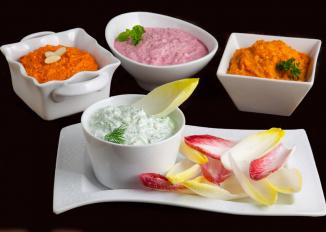 4 Dips with Endive 