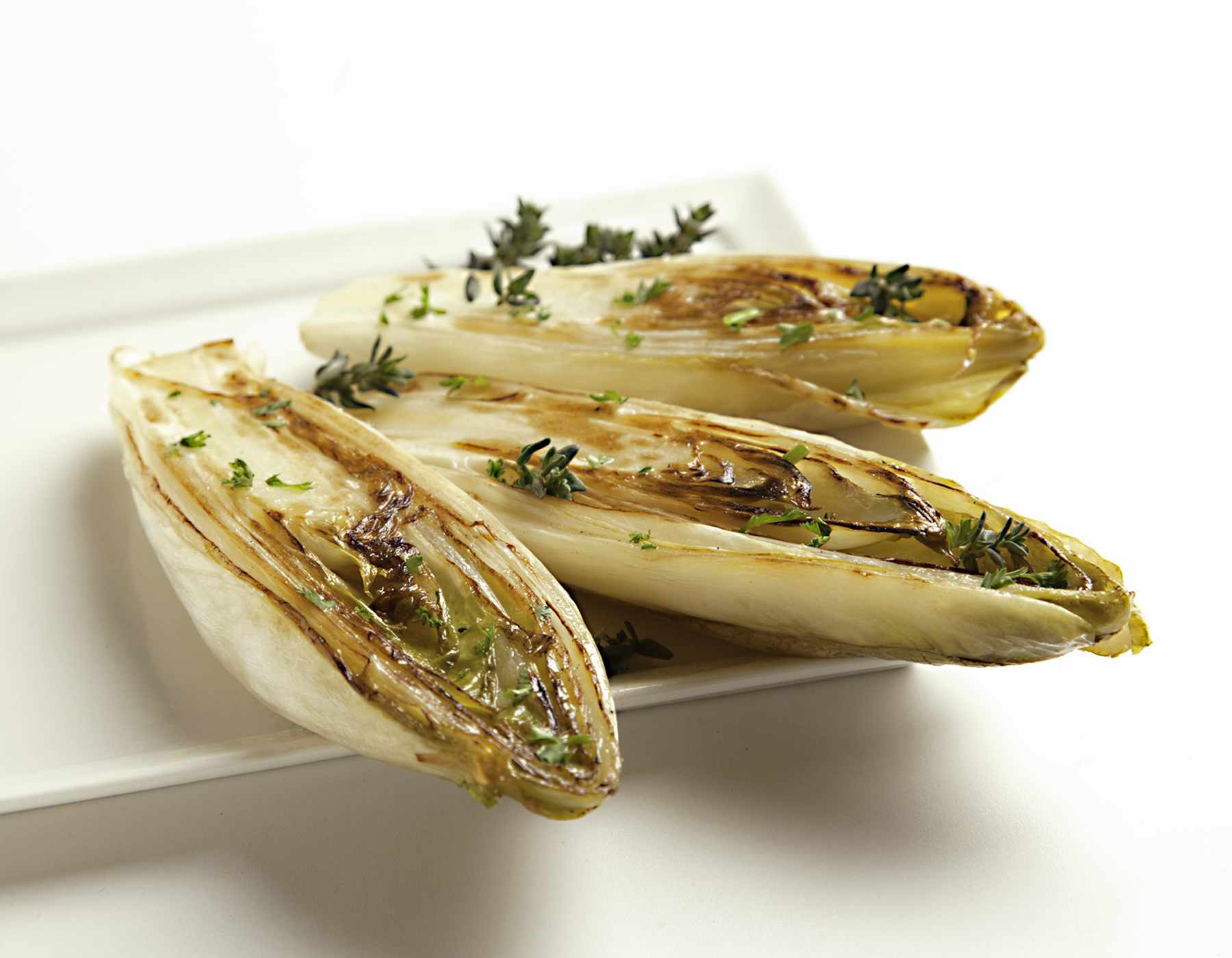 Grilled Endive with Balsamic Rosemary Marinade