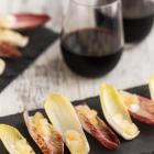 Ginger Pear and Goat Cheese Endive Appetizer