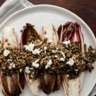 Grilled Endive with Lentils