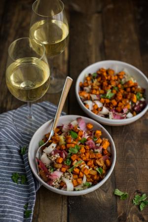Sweet Potato, Endive & Quinoa Salad Sweet Potato, Endive & Quinoa Salad